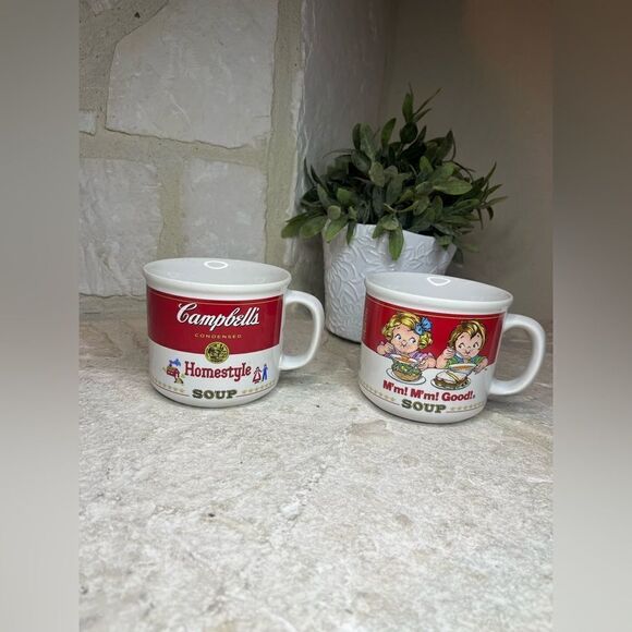 Campbell Soup mugs 1989 (2) - Picture 1 of 4